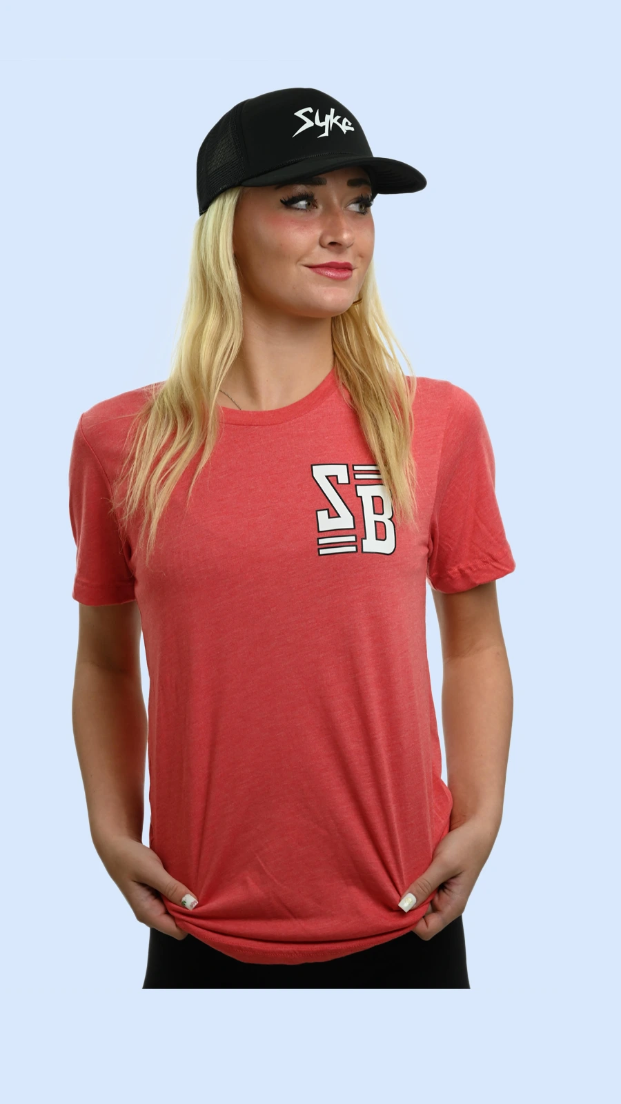 SYKE Never Stop KC tshirts for women