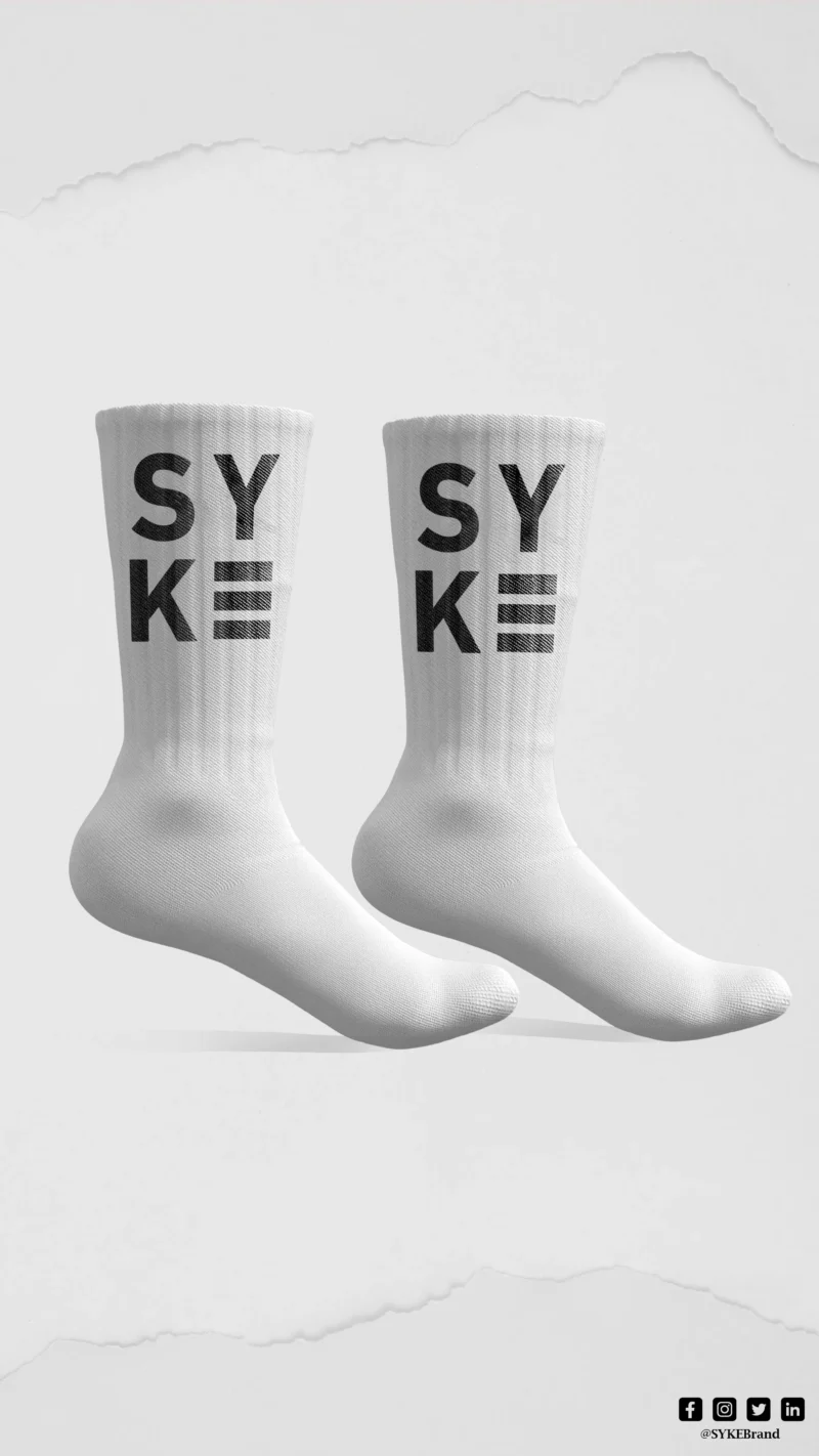 SYKE white socks